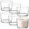 Konzept 11 - Vasos para velas grandes para fundir velas, 6 unidades, 150 ml, transparentes, 82 x 58 mm, para velas, velas de cristal