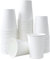 Yuxitia Lot de 60 gobelets jetables en carton pour fête de mariage, pique-nique, barbecue, voyage et événement Blanc 236 ml