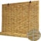 ZHJSHOU Tapparella Avvolgibile Bambù,Tenda di bambù,Tende Decorative per Porta/Esterni/Interni,Tasso di Ombreggiatura del 70%,Tende di Paglia Tessute A Mano con Sollevatore,150x160cm/59x63in(WxH)