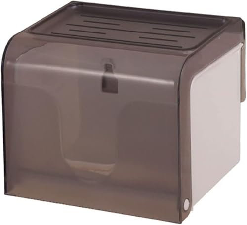 Tissue Box Cover Wall Mounted Tissue Box Cover Plastic Bathroom Storage Organizer Dispenser Kitchen Square Toilet Paper Stocker Bathroom New