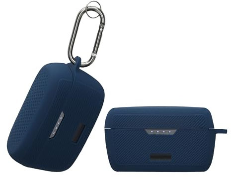 kwmobile Hülle kompatibel mit Bowie MA10 Hülle - Kopfhörer Case - TPU Silikon Cover - Schutzhülle in Blau