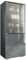 Vladon Vitrine Granada, Made in Germany, Vitrinenschrank mit Glastür und Glaseinsatz, Anthrazit matt/Grau Hochglanz (50 x 122,5 x 34,5 cm)