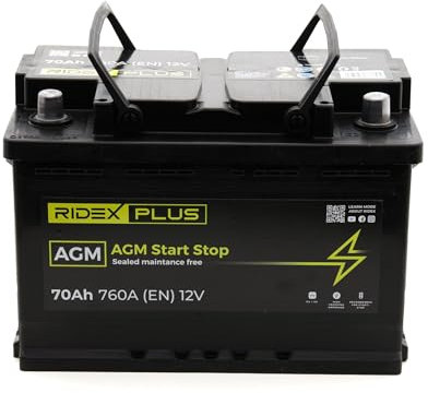 RIDEX PLUS Batterie 70, Ah 760, A/EN 1S0007P L 277mm B 174mm H 189mm