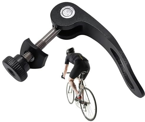 scyca Saddle Quick Release Quick Release Seat Post Clamp, Practical Binder Clamp Screw for Bicycles, Seat Screw, Compact Spare Part for Bicycles, Binder Clip Bolt for
