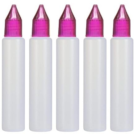 Wizard Vapes Einhorn-Tropfflaschen, 30 ml, 5 Stück, Violett