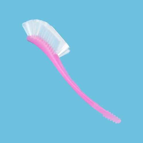TEITEAI Flaschenbürste und Nippelbürste für Avent, BPA-frei (Rosa)
