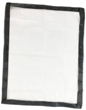 Ronyme Lichtdiffusor Weicher weißer Diffusor Faltbarer Fotolicht-Blitzdiffusor Zubehör Fotografieren reflektierender Objekte Lichtmodifikator, 50x70cm