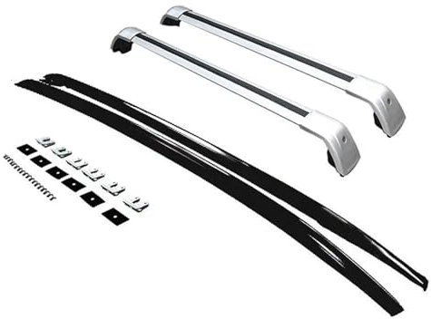 DZSQTUND Dachträger Auto Dachträger Für Mazda Für CX-30 Für CX30 2020-2024 Schienen Bar Gepäckträger Bars Top Kreuz Bar Rack Schiene Boxen Dachträger Gepackträger(C)