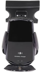 PIUGILH Supporto per cellulare per auto con funzione di ricarica, adatto per Fiat 500 2016-2024, ricarica wireless per telefono auto, adatto per smartphone da 4 a 7 pollici