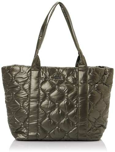 Munich Damen Cover Fw25 Shopper C/Khaki Taschen und Rucksäcke, kaki