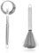 2er-Set Rostfreie Edelstahl-Spülbürsten (21 cm + 27 cm) – Für Töpfe, Pfannen & Grillrost – Langlebig & Hygienisch, Küchenbürste, Bürste reinigung