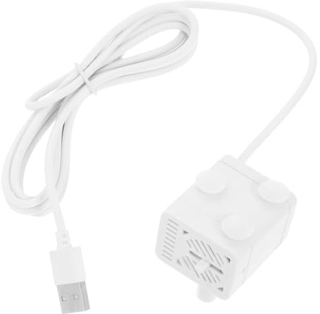 SUPVOX Pompe Submersible à Eau Potable USB pour Fontaine à Eau pour Chat, Pompe de Rechange Compacte Silencieuse, Moteur Submersible pour Distributeur D’Eau Animaux, Usage Intérieur