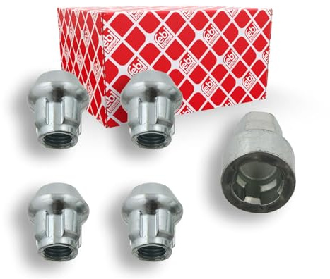 BandelOne enthält 20x Febi Radmuttern Satz M12 X 1,5 Verchromt Kegelbund F