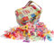 Sewing Clips and Quilting Clips,Fabric,Craft Clips with Tin Box Package,Pack of 100