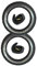 2x 12 12 1/2 x 2 1/4 = 62-203 CBK-MS® Leichtlauf Reifen + Schlauch mit 45° Winkel Autoventil Kinderwagen Roller Dreirad Laufrad Fahrrad Anhänger