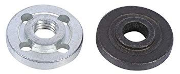 Angle Grinder Flange,Replacement Electrical Angle Grinder Fitting Part-Angle Grinder Spare Part Round Clamp Inner Outer Flange for Makita 9523(1 Pair) (Color : A)