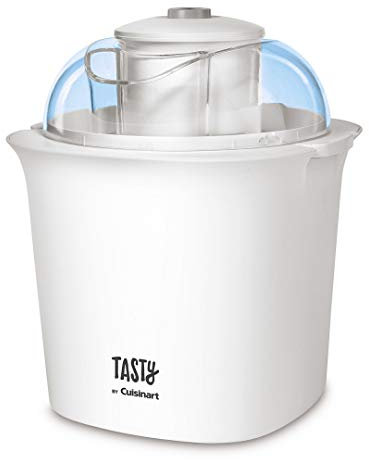 Cuisinart ICM100T Tasty Ice Cream Maker, 8.71(L) x 8.71(W) x 10.49(H), White