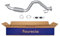 HELLA 8LA 366 001-391 Abgasrohr - Easy2Fit® Kit - vorne - einteilig - Set mit Anbauteilen