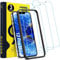 HOOMIL Screen Protector for iPhone 12 Pro Max 6.7-Inch, Tempered Glass Film with Alignment Frame, Ultra HD, 3-Pack