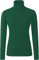 Ladies Polo Roll Neck Tops Long Sleeve Turtle Neck Plain Jumpers for Women Top T Shirts UK Plus Size 8 to 26. Bottle Green