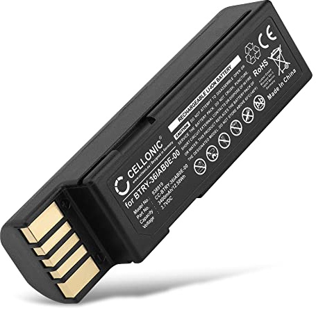 CELLONIC Batterie Compatible avec Zebra DS3678, DS3608, 82-166537-01 | 3400mAh, 3.7V, Lithium Ion pour Zebra LI3678, DS3600, LS3678, LI3600, LS3600, BTRY-36IAB0E-00