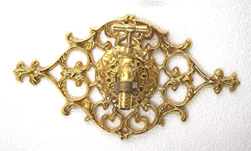 Graf von Gerlitzen Garten Wasser Zapfstelle Brunnen Kran Wasserhahn Wandbrunnen Zierrosette WTR-3P Kleiner kran