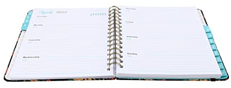 PRETYZOOM 1 2022 Agenda 2022 Planer 2022-2023 Studienjahr 2022-2023 monatliches Notizbuch schülerkalender personalisierter kalender Notizblock für den Schreibtisch Spiralnotizbuch a5