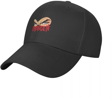 QFLLQLFF Cappellino da Baseball con Logo Diabolik