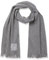 Calvin Klein Superweicher, strapazierfähiger Damen-Schal für kaltes Wetter, Heather Mid Grey, Einheitsgröße