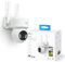 Garza Smart - Cámara de vigilancia WiFi IP 360º Exterior Inteligente. 1296P con Visión Nocturna, Audio bidireccional, Detección de Movimiento, Control por App.