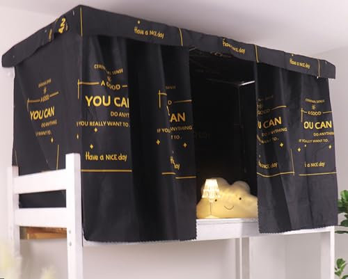 MioCloth Etagenbett-Vorhänge-Set, Schlafsaal, lichtdicht, Privatsphäre, Baldachin, Hintergrund, Dekoration, Hintergrund, Verdunkelungsvorhang