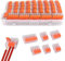JurciCat 90 Pezzi Morsetti Di Collegamento Connettori Per Cavi 4mm² Morsetti Elettrici Per Conduttori In Materiale Ignifugo Pc Per 2-3-5 Conduttori Filo Elettrico Fisso Morsetti Per Cavi
