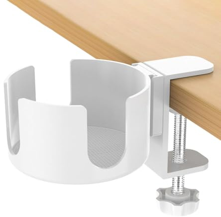 Pamtns Creativo Soporte Vaso Escritorio Portabotellas de Escritorio Ajustable 3-Direccional Posavasos Mesa Portavasos de Escritorio Portavasos Mesa Cup Holder Antiderrames para Agua Bebidas Café