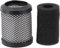 Daaxing 1/2/4 filtros de repuesto con esponja para aspiradora Hoover Free 100 Series HF122GH001, HF122RPT001, número de pieza 35602170 (paquete de 1)