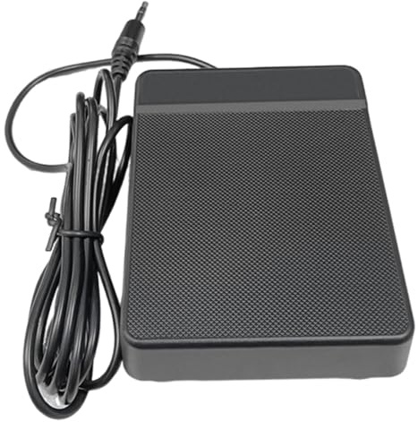 KiBcsLic Sustain Pedal Leichtes Klavier Fußpedal Piano Sustain Pedal Kompakt Elektronisches Musikinstrumentenpedal mit Verstärktem Federmechanismus Aus Stabile, 3.5 Anschluss