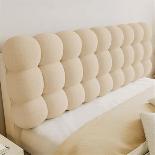 Abnehmbares gepolstertes Kopfteil – Wandmontiertes Kissen mit Anti-Kollisions-Design, multifunktionale Rückenlehne für Bett, Sofa und Boden