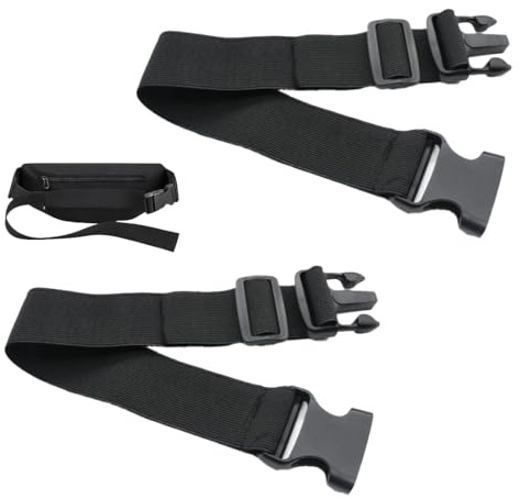 YIPFEN 2 pcs Gürtelverlängerung Gurtverlängerung für Bauchtasche Hüfttasche Gürtel