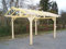 Habrita Foresta - Carport double pente 17,50 m² avec préparation pour couverture - KA3550ST