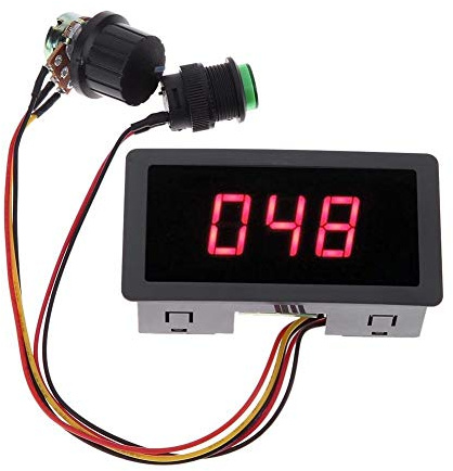 DollaTek Digitalanzeige führte 6V 12V 24V PWM DC-Bewegungssteuergerät