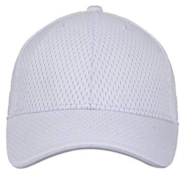 Champion Accessories Mens Retro Mesh Cap (CA2001) -White -OS