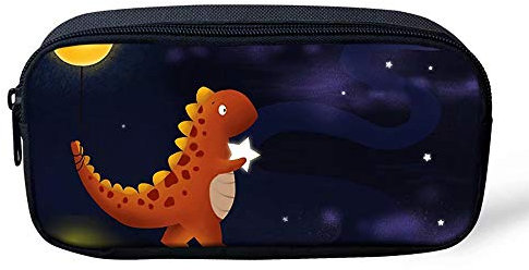 POLERO Dino Federtasche Cartoon Dinosaurier Federmappe Kinder Dinosaurier Mäppchen