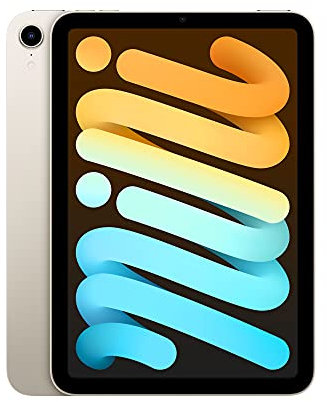 Apple 2021 iPad mini (8,3 pouces, Wi-Fi, 256 Go) - Lumière stellaire (6ᵉ génération)