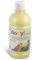 PRIMO Morocolor Acryl, 1 Bottiglia da 500 ml di Colore Acrilico Fine, Oro, Effetto Coprente e Luminoso, Dotato di Tappo Dosatore