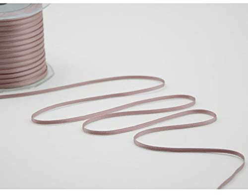 FURLANIS Nastro Doppio Raso Italiano 3 mm x 100 mt Colore 37 ROSA ANTICO