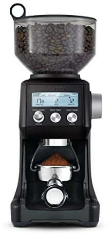Breville BCG820BTR1BUS1 The Smart Pro Electric_Food_Mill_Grinder, Stainless Steel, Black Truffle