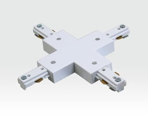 X-Adapter für Ein-Phasen Schienen Weiß SSAM electronics