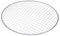 sourcing map 2pcs Round BBQ Grill Net 11.6 Dia Galvanized Iron Barbecue Mesh Mat for Baking Smoking Charcoal Grilling Roasting