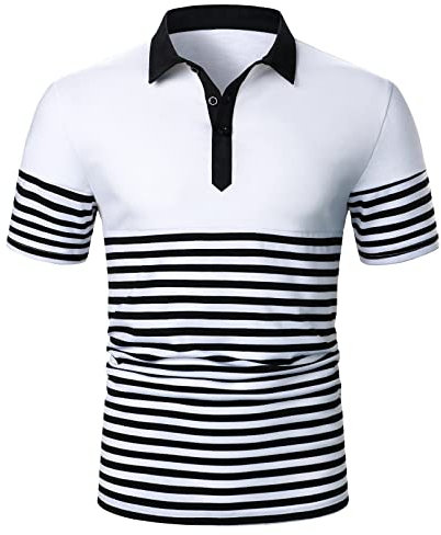 LAOSU Polo Homme Golf Manche Courte Décontracté Mode Polo Homme Marque De Luxe Polo Maille Homme Chemise Cowboy Chemise Homme Rose Pas Cher Classique Polo Oversize Homme Léger Habillé Tee Shirt