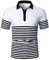LAOSU Polo Homme Golf Manche Courte Décontracté Mode Polo Homme Marque De Luxe Polo Maille Homme Chemise Cowboy Chemise Homme Rose Pas Cher Classique Polo Oversize Homme Léger Habillé Tee Shirt