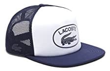 Lacoste - Casquette, Bleu Marine/Blanc, Taille Unique